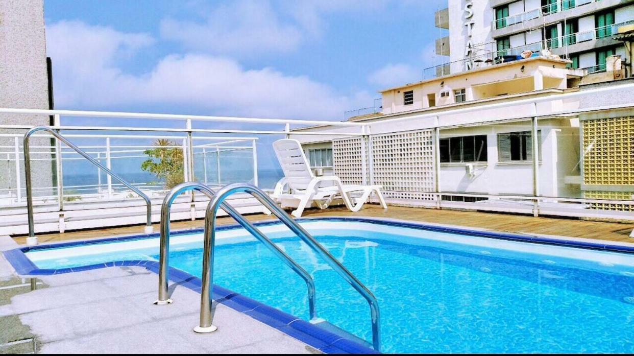 Residencial Com Servicos 45 Metros Decorado Com Sala, Suite E Cozinha Na Quadra Da Praia De Copacabana Rio de Janeiro Exterior foto